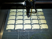 Devanet laser engraved belt buckles